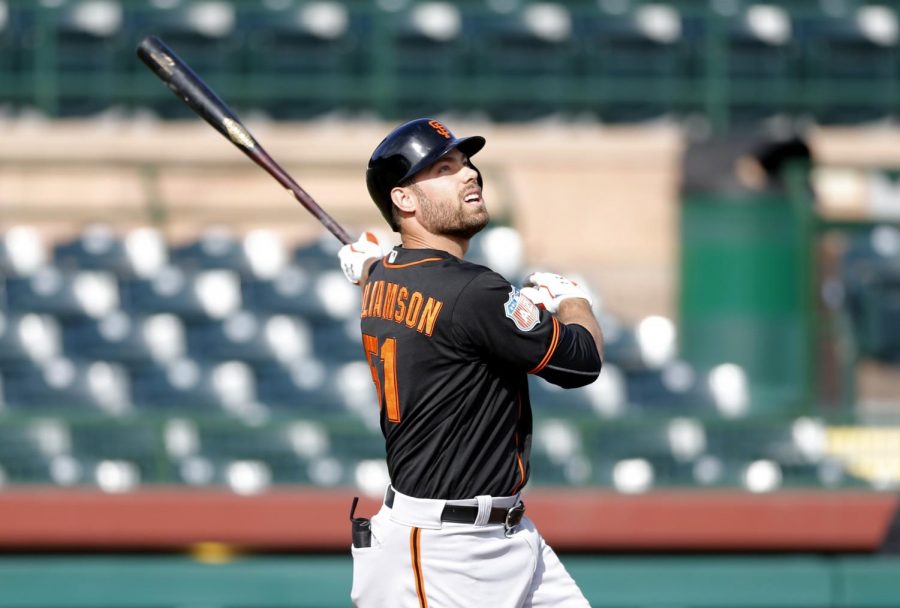 Former Giant Mac Williamson sues Oracle Park owners after 2018 diving crash