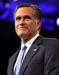 A photo of U.S. Senator Mitt Romney