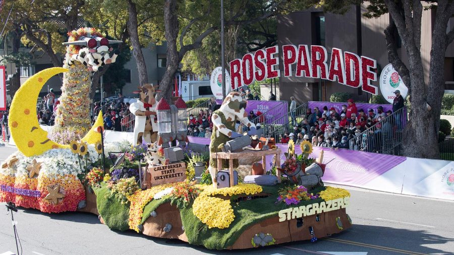 FHS alumni competes in annual Rose Float Parade