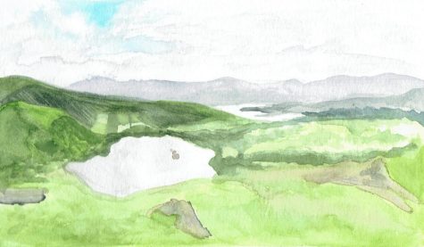 Green hills of Ireland