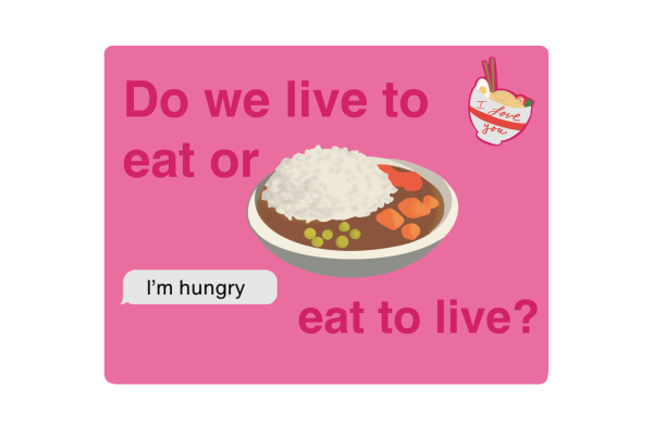 Do we live to eat or eat to live?