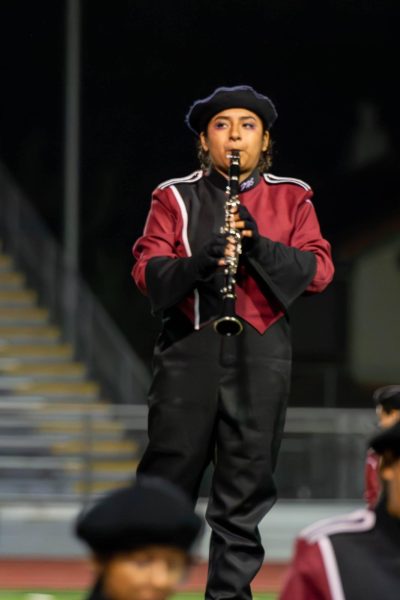 Bridget Alavez performs at the 2024 FUHSD Expo