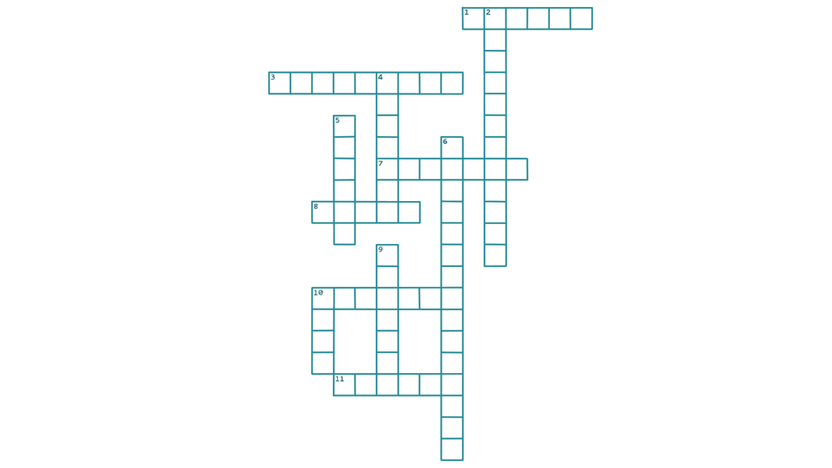 Crossword puzzle issue one