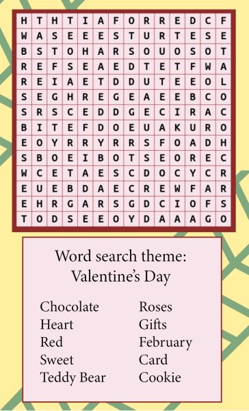 Word search puzzle issue four