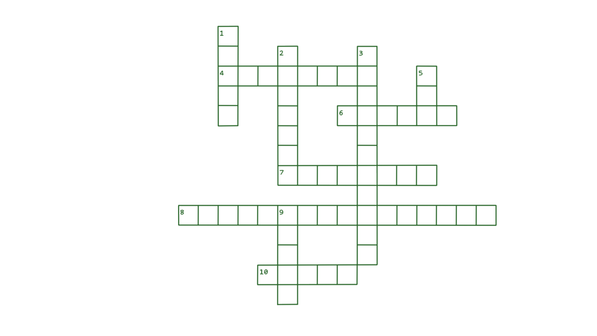 Crossword puzzle issue five